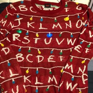 Stranger things Christmas sweater
